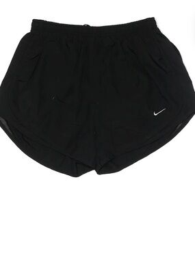 Nike Black Women’s Athletic Running Shorts with Swoosh